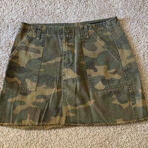 Blank NYC Camouflage Mini Skirt